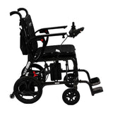 Journey Air Elite in Black, side profile showing the carbon fiber frame and 10.6 inch rear wheel