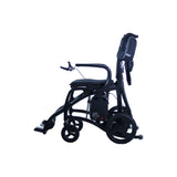 Journey Air Elite Max side profile from the left, showing the joystick and footrest