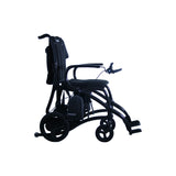 Journey Air Elite Max side profile from the right, showing the 10.6 inch rear wheel and the battery