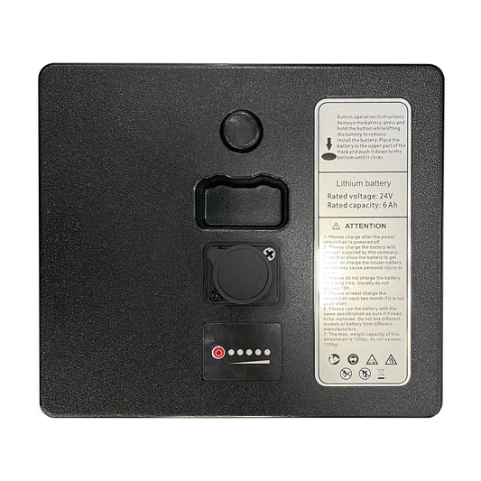 Journey Air 6Ah Battery, battery with its label