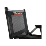 Close-up of the Journey Zoomer breathable mesh backrest