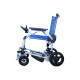 Journey Zoomer in Blue, side profile from the left