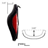 Posterior Lateral Back (PL) side profile with its 3.65" lateral contour