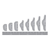 Axiom Back heights, Low 8" to 12", Mid 14" to 18", Tall 20" to 22"