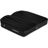 Ki Mobility Axiom S cushion in its standard cover, front angle