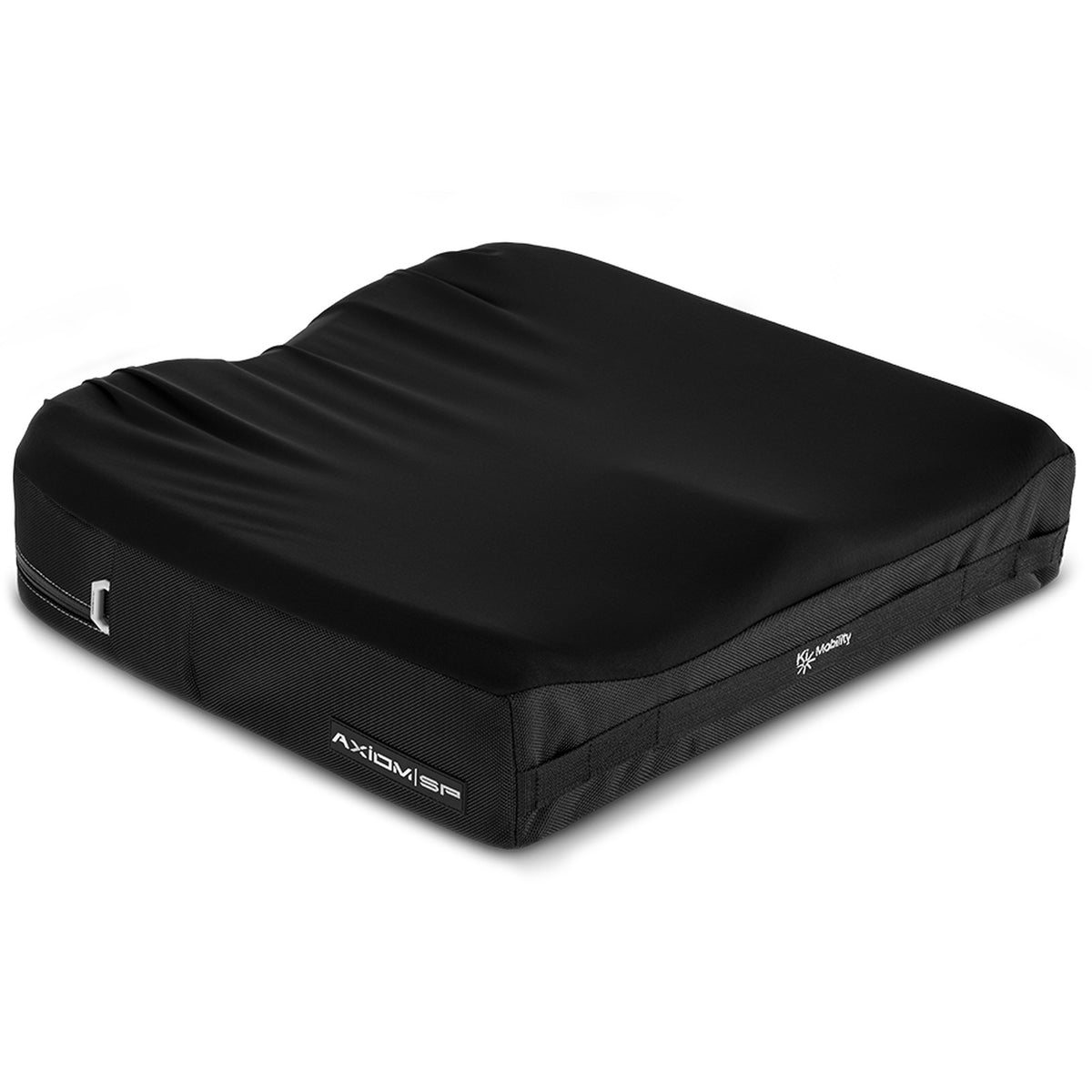 Ki Mobility Axiom SP cushion in its outer cover, front angle