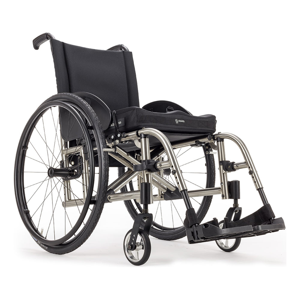 Ki Mobility Catalyst 5Ti, front three quarter view