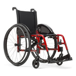 Ki Mobility Catalyst 5Vx in red, front three quarter view without cushion