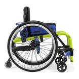 Ki Mobility Little Wave Clik in electric green, side view