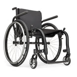 Ki Mobility Rogue ALX in black, front three quarter view