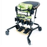 Leckey Freestander size 1 in Meadow green, with its tray
