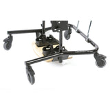 The low profile base and footplate of the Freestander