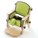 PAL in green with the pommel, side pads and footrest add-ons