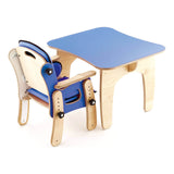 PAL in blue at a classroom table