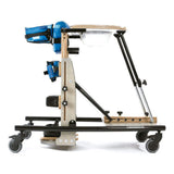 The Pronestander from the side, set at a prone angle on its base