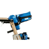 The chest, hip and knee supports of the Pronestander