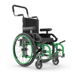 Motion Composites Helio Kids A in Monster Green, front three quarter view