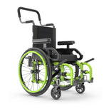 Motion Composites Helio Kids A in Acid Green, front three quarter view