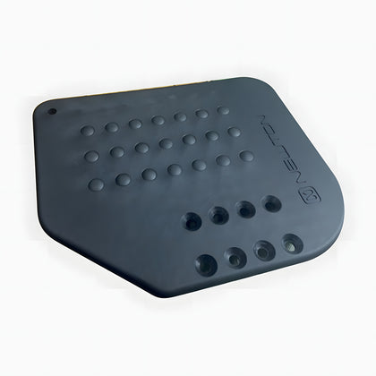 Newton composite footplate with rubber inserts