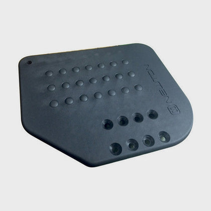 Newton composite footplate with rubber inserts