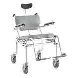 Nuprodx MC4200 Tilt heavy duty mobile tilt shower commode chair