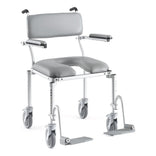 Nuprodx MC4200 heavy duty mobile shower commode chair