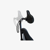 NXT MultiFit head support on an NXT back support, showing its range of adjustment
