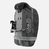NXT Optima back support, rear angle with the QuickFit hardware