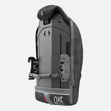 NXT Xtend back support, rear angle with the QuickFit hardware
