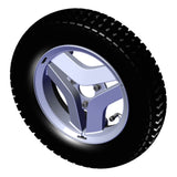 Permobil drive wheel, 3.00-8, pneumatic, black, F3 F5 M3 M5, part 1830892