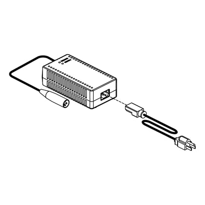 Pride 3.5A Off-Board Charger, part ELE1803400, Pride parts illustration