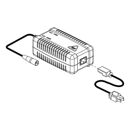 Pride 5A Off-Board Charger, part ELE1803474, Pride parts illustration