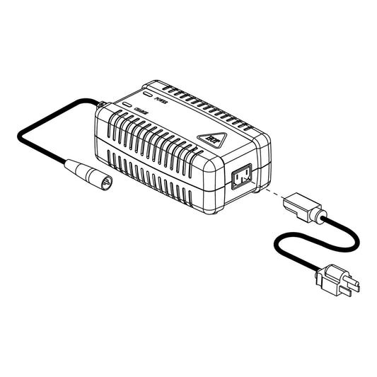 Pride 5A Off-Board Charger, part ELE1803474, Pride parts illustration