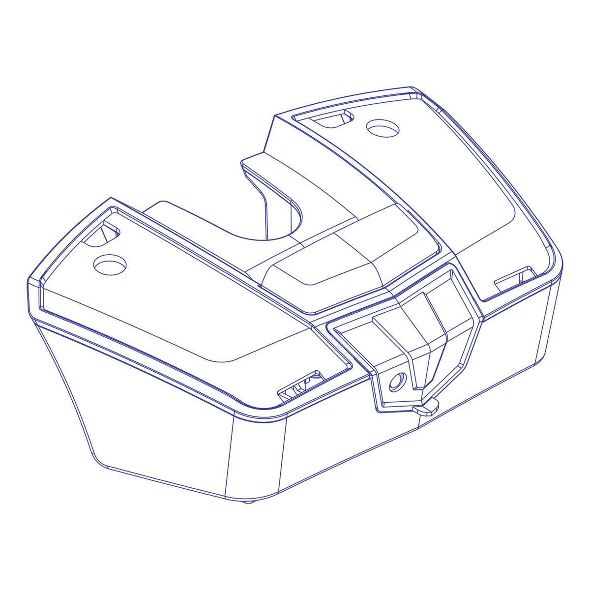 Pride Go Go Endurance AL+ 16Ah Lithium Battery, part BAT2201062, Pride parts illustration