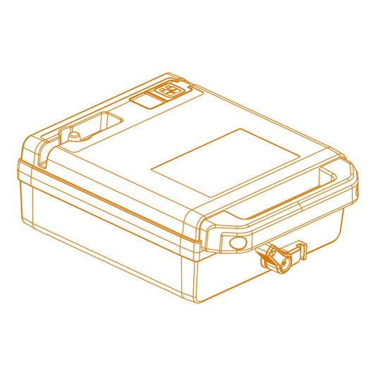 Pride Go Go Super Portable 11.7Ah Lithium Battery, part BAT2302655, Pride parts illustration