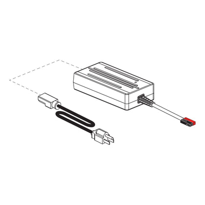 Pride iRide 36V 1.5A Lithium Charger, part ELE2001075, Pride parts illustration