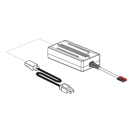 Pride iRide 36V 1.5A Lithium Charger, part ELE2001075, Pride parts illustration
