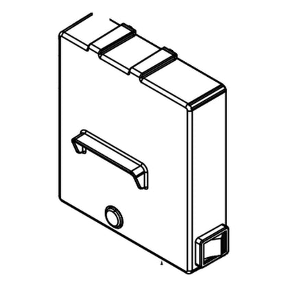 Pride Jazzy Carbon 27X 10Ah Lithium Battery, part BATHP20210-P, Pride parts illustration