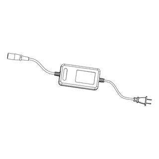 Pride Jazzy Carbon 2A Charger, part ELE2200023, Pride parts illustration