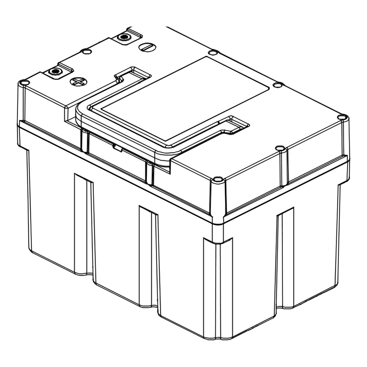 Pride Jazzy EVO 613 Li 32.4Ah Lithium Battery, part BAT2004389, Pride parts illustration