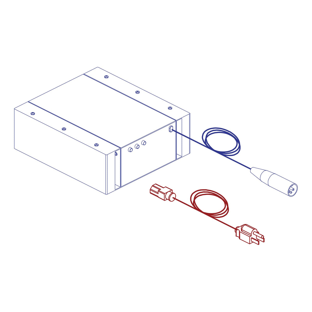 Pride Pursuit Sport 36V 8A Off-Board Charger, part ELE141312, Pride parts illustration
