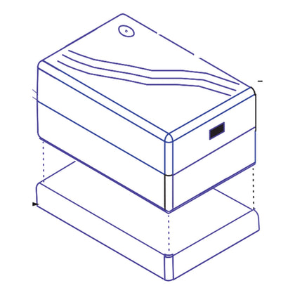 Pride VivaLift Lithium Battery Backup, part BAT1707202, Pride parts illustration