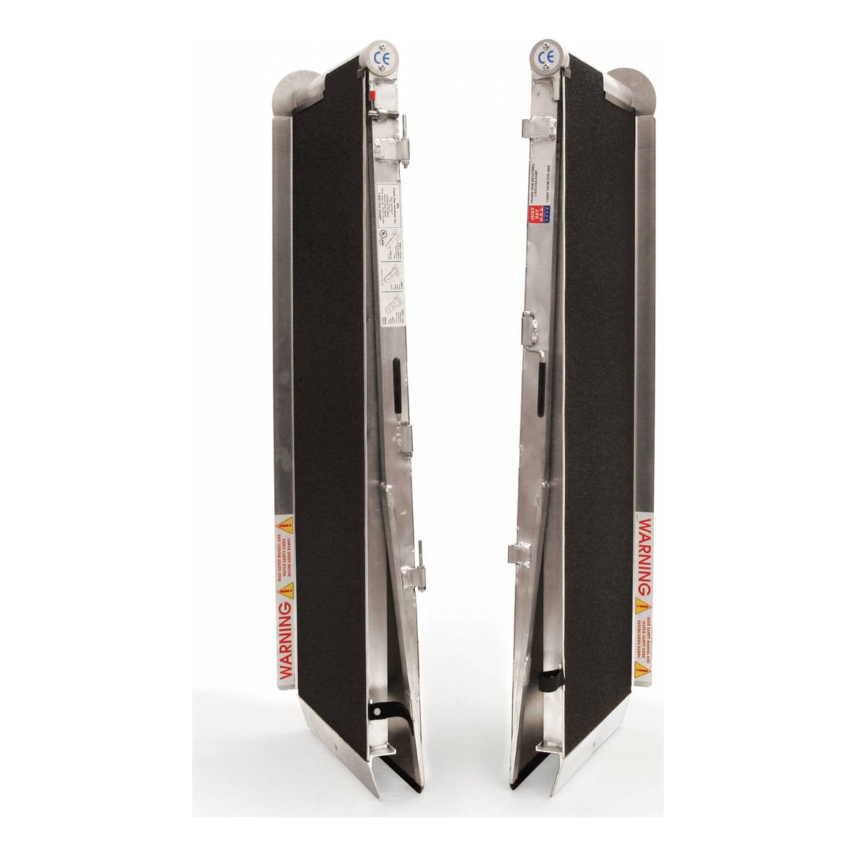 PVI Multifold Ramp folded and separated into its two halves