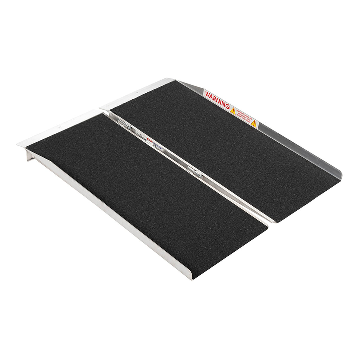 PVI Singlefold Ramp opened flat, black high traction surface