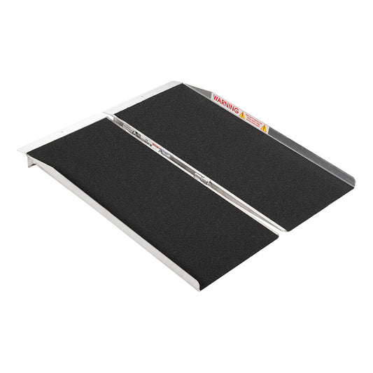 PVI Singlefold Ramp opened flat, black high traction surface