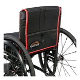 Quickie 2 EXO back upholstery from the rear