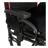 Quickie 2 single post height adjustable armrest