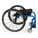 Quickie 5R with the backrest folded down