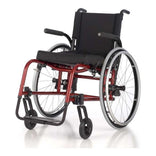 Quickie GP with spoke wheels, red frame