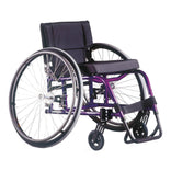 Quickie GP series rigid frame, side view (shown as the GPV with a fixed front)